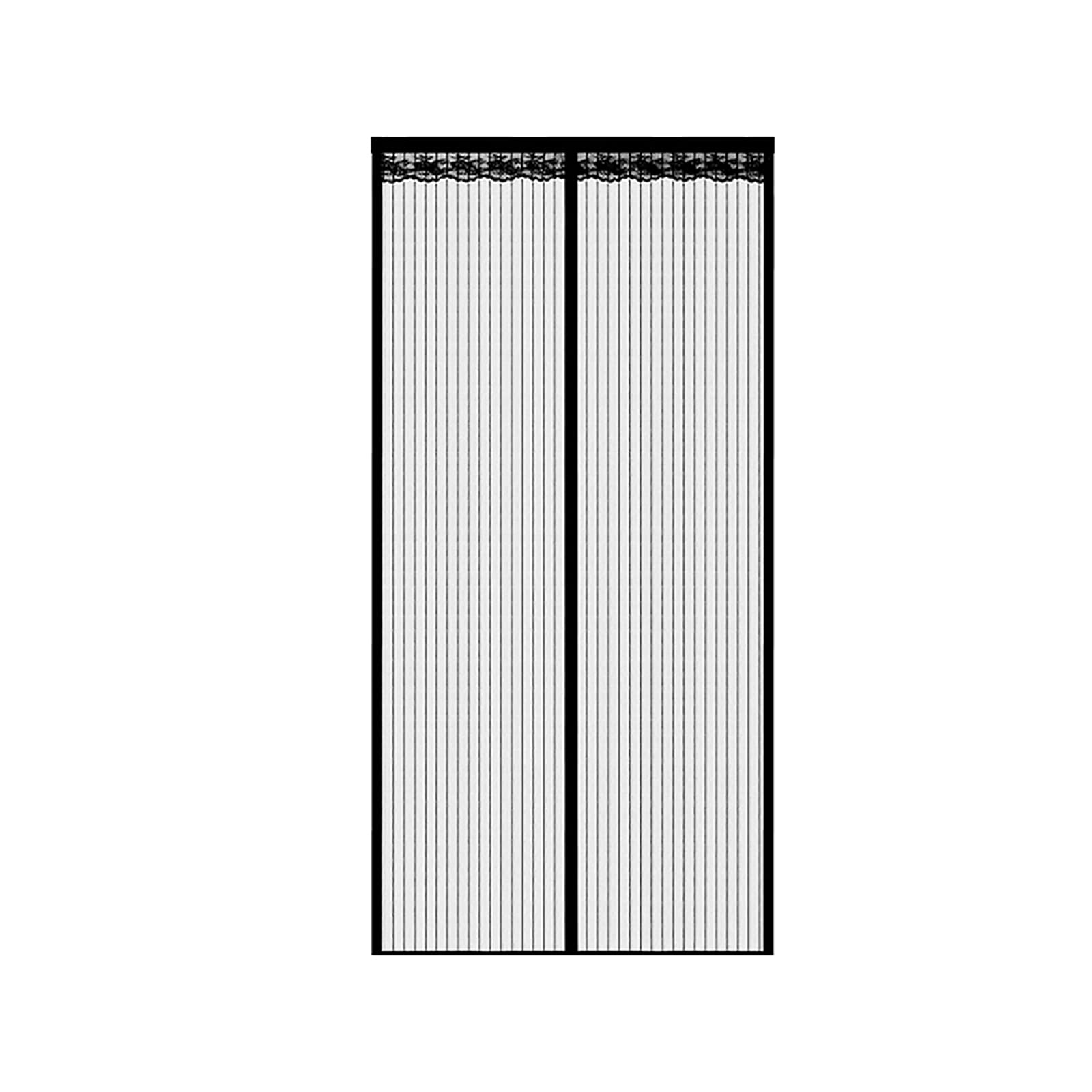 Magnetic Screen Door, Anti-Tearing Insect Fly Mesh, Top-to-Bottom Seal Automatically, Keep Away from Mosquitoes Curtain for Balcony Sliding Doors Living Room-90×200mm