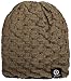 zenco Men Winter Handcrafted Knitted Baggy Slouchy Beanie Hat Khaki