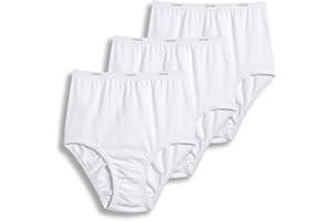 Jockey Women's Underwear Plus Size Classic Brief - 3 Pack