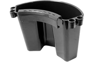 LONGJUNJUNFASHION Car Washing Bucket, Car Wash Bucket Organizer, Hanging Wash Bucket for Car Washing, Multipurpose Car Wash Bucket Professional Detailing Bucket Dolly for Kitchen, Picnic, Dishes (Black)