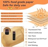 YQL 200Pcs Air Fryer Liners for Ninja Dual/Double Stack 9L & More view 5