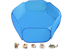 Small Animal Playpen Portable Pet Play Pens Indoor Outdoor Run Playpen for Guinea Pig, Rabbits, Hamster, Chinchillas, Hedgeho