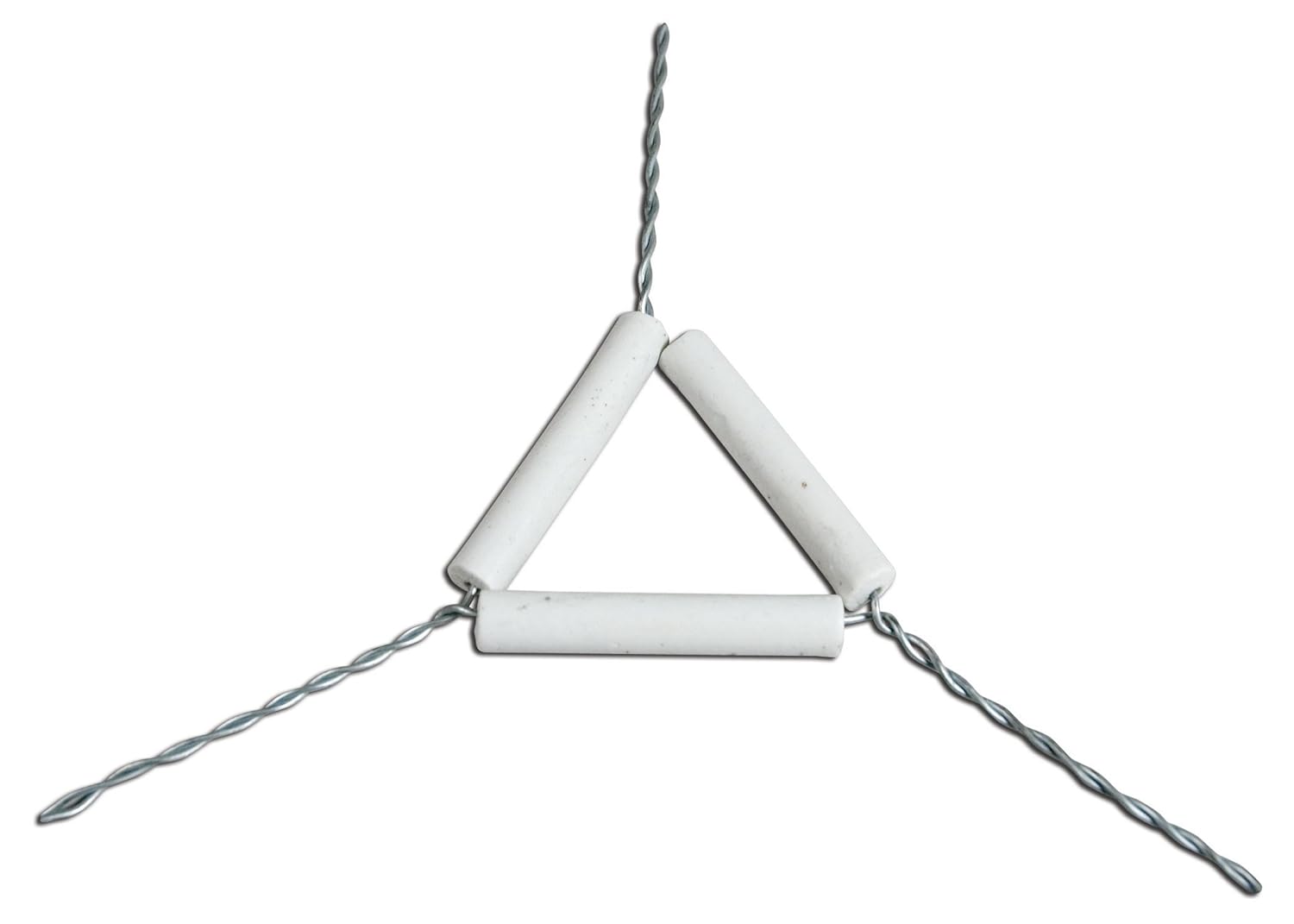 Frey Scientific Crucible Triangle with Clay Pipe Stems, 2" Size General General