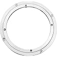 Aluminium Alloy Turntable Bearing, Heavy Duty Swivel Turntable Lazy Susan Rotating Bearing Turntable Round Dining Table Smooth Swivel Plate Hardware, 20"