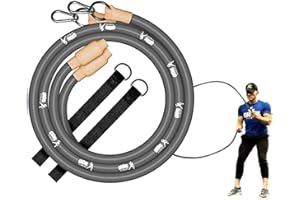Gronk Fitness Inertia Wave Edition | Dynamic Rubber Battle Ropes Alternative for Home and Gym | Maximize Calorie Burn | Revolutionary Fitness Equipment for Abs and Full Body Workout