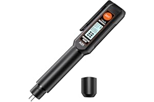 Xtruck Brake Fluid Tester Pen with Corrosion Resistance Probe, Brake Fluid Moisture Tester with Screen Display, Alarm Oil Fluid Tester Calibrated for DOT3, DOT4, DOT5.1 Brake Fluid
