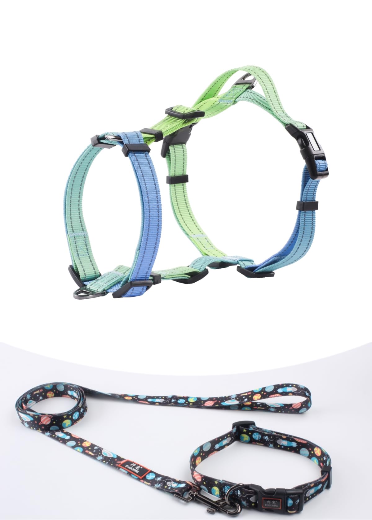 Cosyhome london Dog Harness and Leash Set for Mediumn Dogs, No Pull Dog Harness