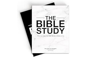 The Bible Study: A One-Year Study of the Bible and How It Relates to You (2-Volume Set Including the Old & New Testaments wit