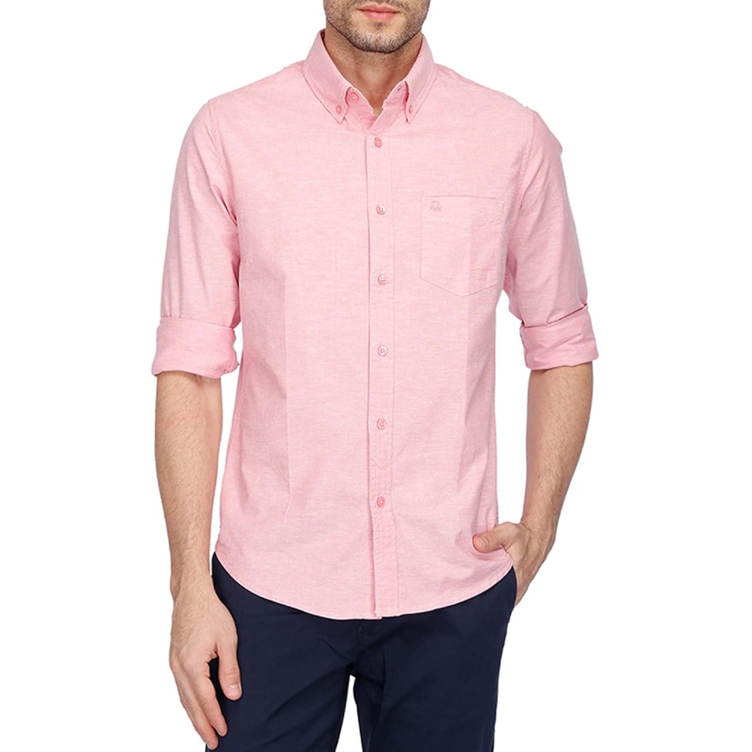 united colors of benetton men's dress shirt