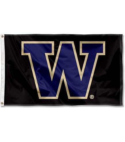 Ou Flag University Of Washington Huskies Flag - 3x5 Feet Desert Cactus ...