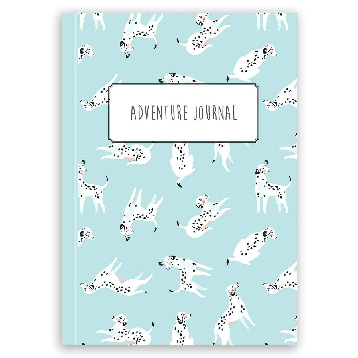 Notebook by Paper Themes Crafted from 60 Pages of The Highest Quality Buckingham A4 Paper, Perfect Bound - Dalmation