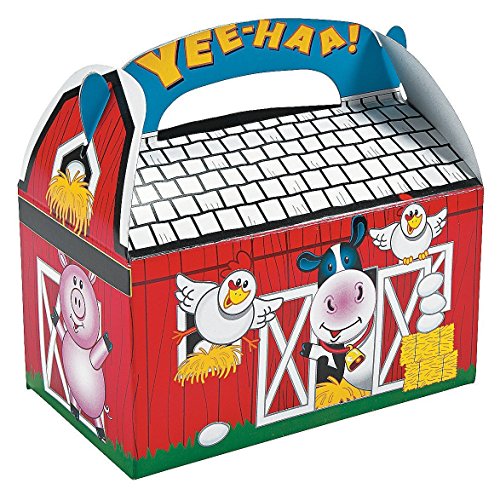 Fun Express Farm Barnyard Animal Treat Boxes (16 Count)