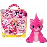 Little Live Pets, Scruff-a-Luvs Sew Surprise: Pink. Rescue, Reveal & Groom A Mystery Puppy Or Kitten. Reveal Outfits to Dress Your Pet with The Magic Sewing Machine