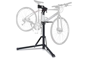Sportneer Bike Repair Stand, Foldable Bicycle Repair Mechanics Rack Workstand, Height Adjustable Home Bike Stand for Maintena