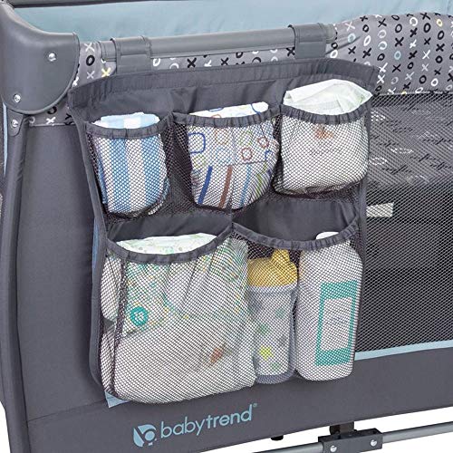 Baby Trend TrendE Portable Pack and Play Baby Nursery Center Play Yard with Wheels