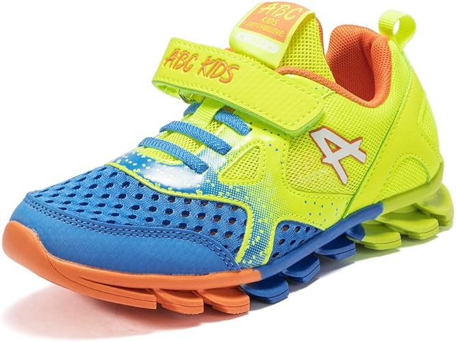 Amazon Urmagic 子供靴 運動靴 夏 男の子 通気性 滑り止め 混合色 シューズ スニーカー 幼児 柔らかい底 疲れにくい 履き心地 履きやすい 歩きやすい Abckids 運動靴 スニーカー