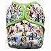 One Size Cloth Diaper Cover Snap with Double Gusset (Letter)