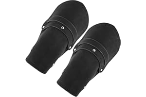HZMAN Leather Gauntlet Wristband Medieval Arm Armor Viking Arm Guards Bracers for Men Women