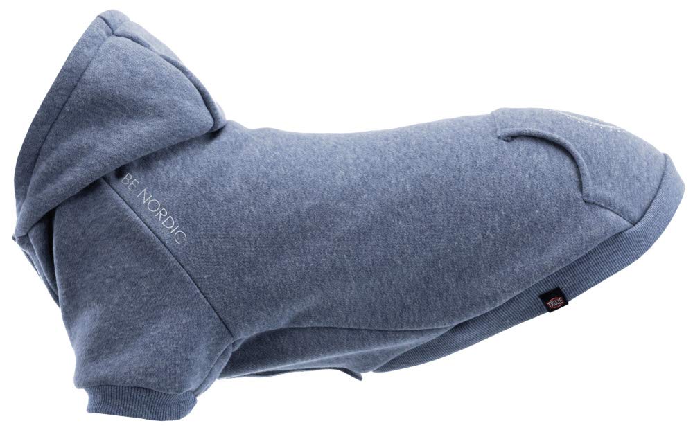TRIXIE Be Nordic Hoodie, XXS: 24 cm: 34 cm, Blue, Dog