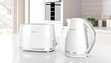Morphy Richards Hive 2 Slice Toaster White 850W Variable Browning Anti-Jam view 9