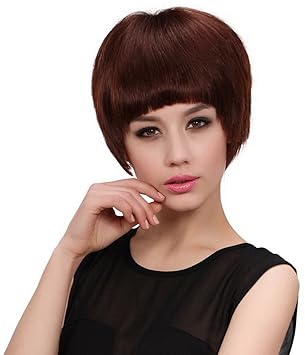 Y Boa Women S Hair Wig Hairpiece From Real Human Costume Short