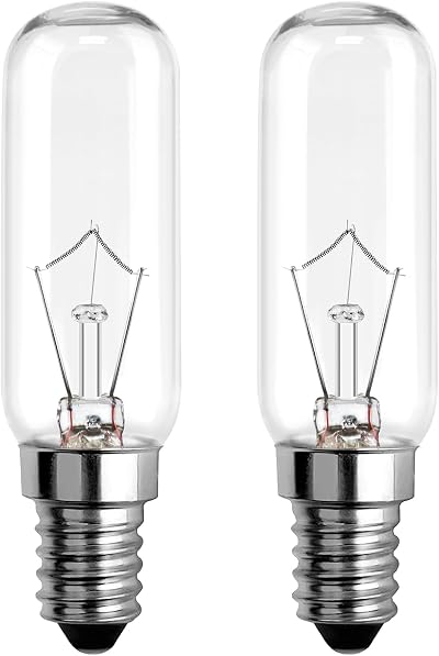 SCNNC Cooker Hood Light Bulbs 220V 40W E14 2700K Warm White 2 Pack