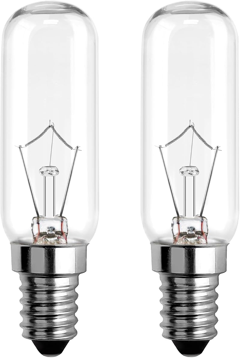 SCNNC Cooker Hood Light Bulbs 220V 40W E14 2700K Warm White 2 Pack