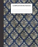 Composition Notebook: Magical Spells Spellbound Mystic Pattern College Ruled Notebook Lined School Journal