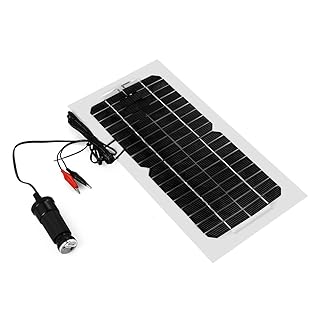 XCSOURCE® 5.5W 18V Cargador del panel solar para la batería del barco del carro de la motocicleta del coche y el teléfono móvil BC567