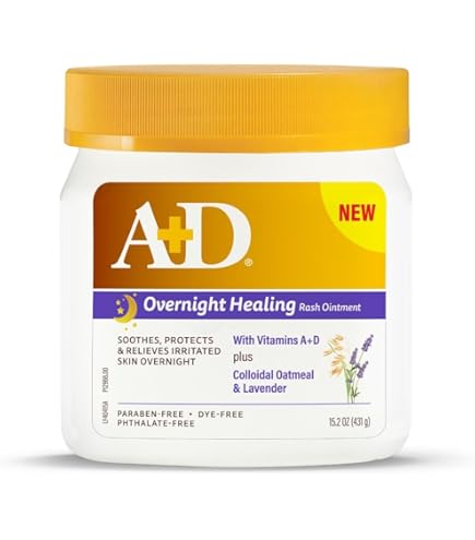 Amazon.com: A+D Diaper Rash Cream Zinc Oxide, 4 Ounces each (Pack