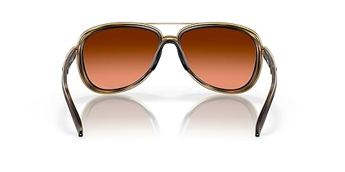 Oakley Women's OO4129 Split Time Polarized Aviator Sunglasses