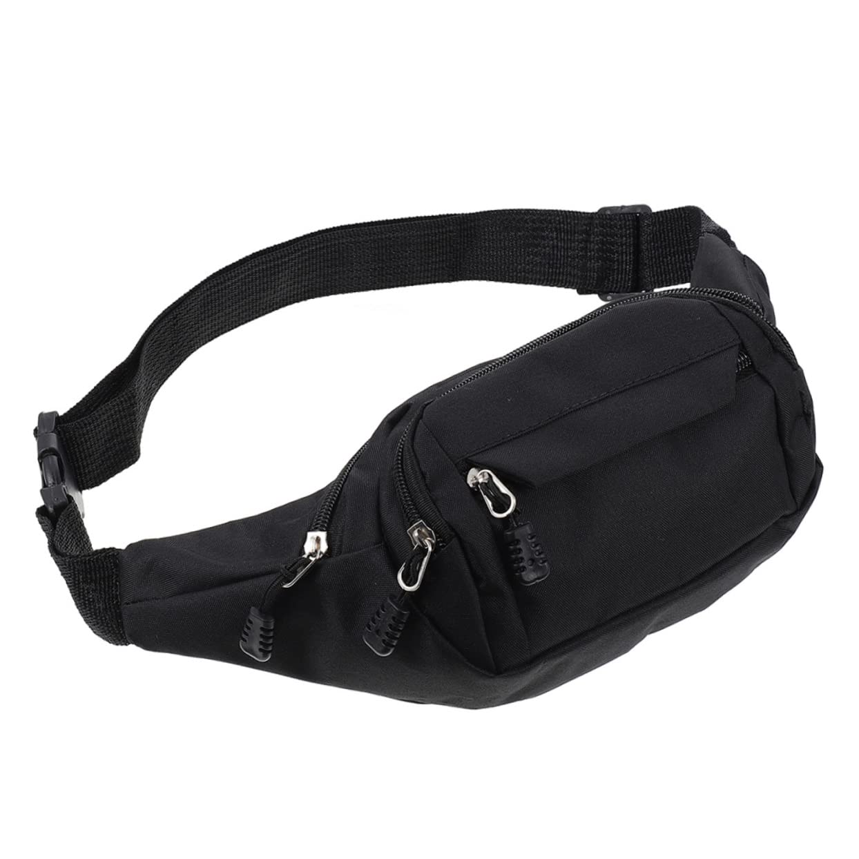 FOYTOKI 2pcs Men' Fanny Pack Zippered Waist Bag Shoulder Purses for Women Crossbody Cross Body Bag for Women Crossbody Bags for Men Mens Male Storage Bag Outdoor Man Oxford Cloth