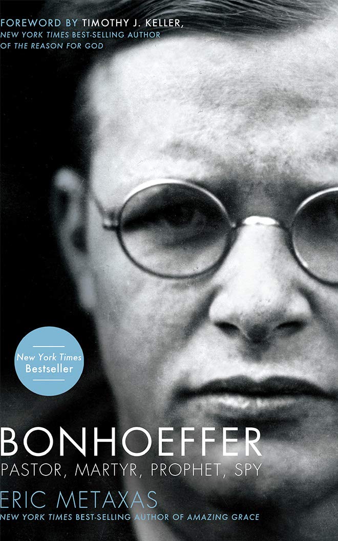 Bonhoeffer Pastor Martyr Prophet Spy Metaxas Eric Hillgartner Malcolm Keller Timothy J 9781713504269 Amazon Com Books
