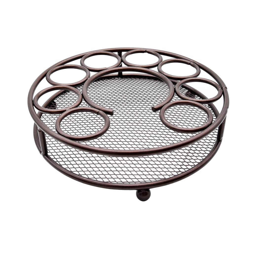 Abcsea 1 Pcs Small Wine Glass Rack, Bronze Goblet Wine Rack, Stemware Rack, Wine Glass Holder, Small Wine Glass Hanger, Wine Glass Shelves