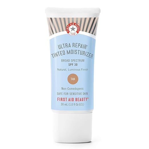 first aid beauty mineral sheer tint sunscreen