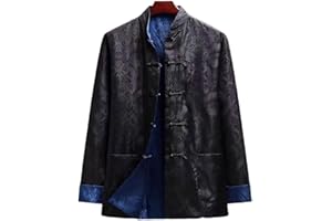 WECOTTON Kung Fu Tops Uniform Tang Men Chinese Traditional Clothing Hanfu Martial Arts