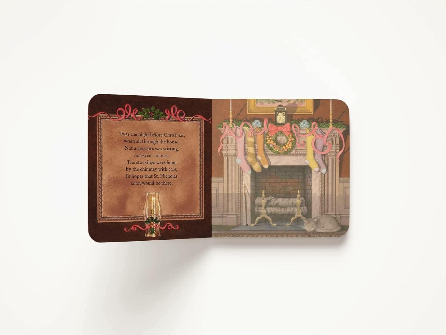 The Night Before Christmas Board Book: The Classic Edition