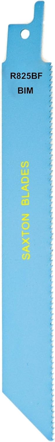 5x Saxton 200mm Heavy Duty Reciprocating Sabre Saw Metal Blades R825BF fits Bosch, Dewalt, Makita etc - Image 3