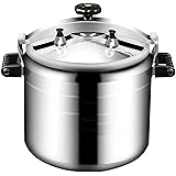 Explosion Proof Pressure Cooker,Large-Capacity Aluminum Alloy Gas Induction Cooker Pressure Canner for Commercial Canteen Hou