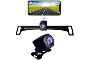 CASODA Backup Camera, HD1080P WiFi Rearview Reversing Backup Camera, Ultra Strong Signal Clear Picture Wide Angle IP69 Waterproof Reverse Rear View Back Up Camera for Car SUV Vehicle Pickup etc