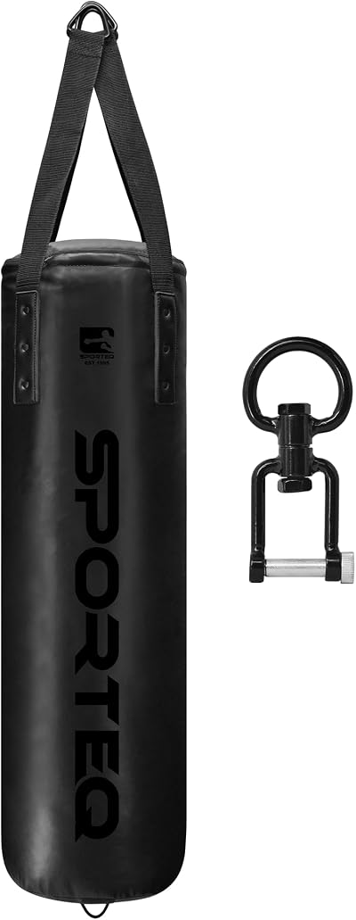 Sporteq Dyno Heavy Filled Punch Bag 3ft 4ft 5ft UK Vinyl Gym Cardio Boxing