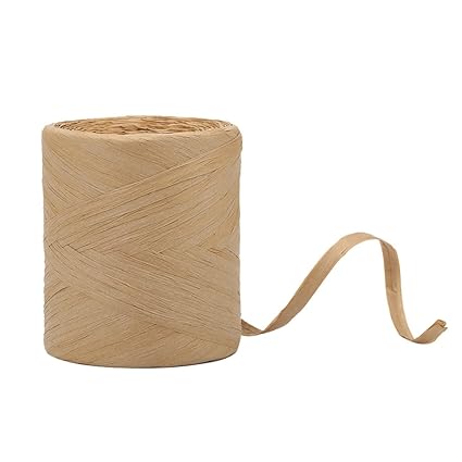 Tenn Well 218 Yards Raffia Ribbon 1 4 Inch Width Craft Paper