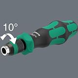 Wera 838 RA-R M Bits-Handhalter Ratchet Screwdriver 1/4" Magnetic Rapidaptor view 2