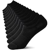 Irisbear Womens No Show Socks, Thin Cotton Non Slip Low Cut Socks 6 Pairs