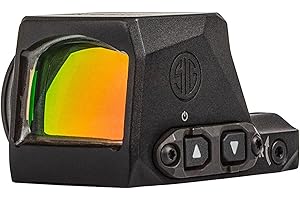 SIG SAUER Romeo-X Compact Pistol-Mounted Reflex Sight | Rugged Durable Aluminum Lightweight Waterproof MOTAC Open Sight with 