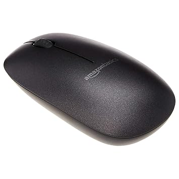 AmazonBasics - Schmale Bluetooth-Maus, Schwarz