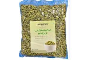 FreshSpice Green Cardamom Pods (500g) | Harvested directly from the farms of Kerala and lab tested for purity