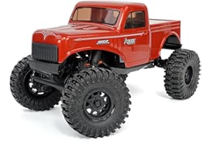 Redcat Racing Ascent 18 Brushless RC Rock Crawler – 4WD 1/18 RC Crawler with Portal Axles, High Steer Geometry, Waterproof ESC, LiPo Battery, RTR Hobby Grade RC Truck 4x4 - Red