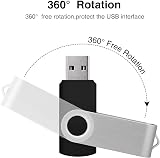 KOOTION 8GB USB Flash Drive 2.0 Stick Swivel Memory Metal Thumb Drive Pen 10 view 2