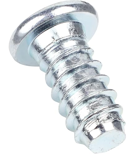 104322 x 4 IKEA Metal Wood Screw with Countersunk Hex Head